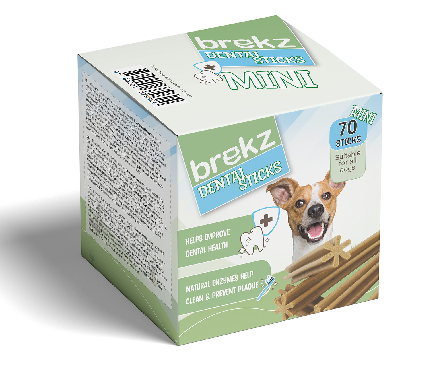 Brekz Dental Sticks snack - Mini per cane