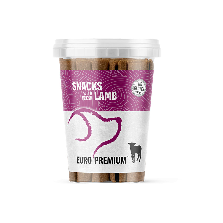 Euro Premium con agnello snack per cane