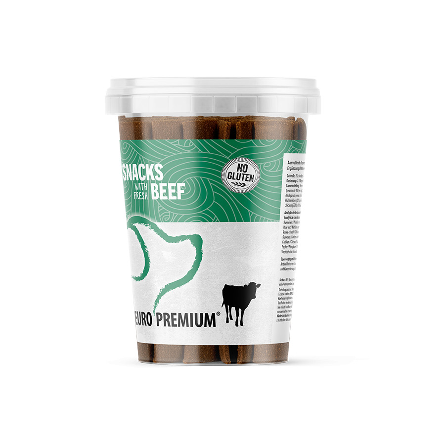 Euro Premium snack con manzo per cane