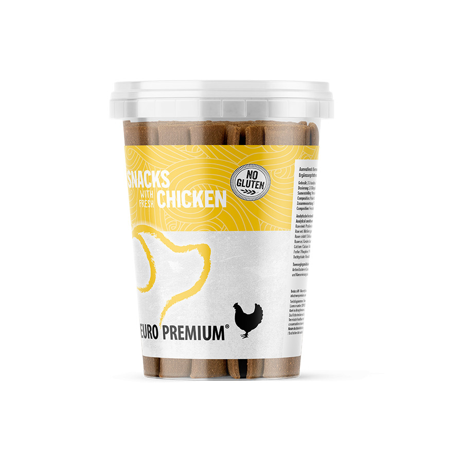 Euro Premium con pollo snack per cane