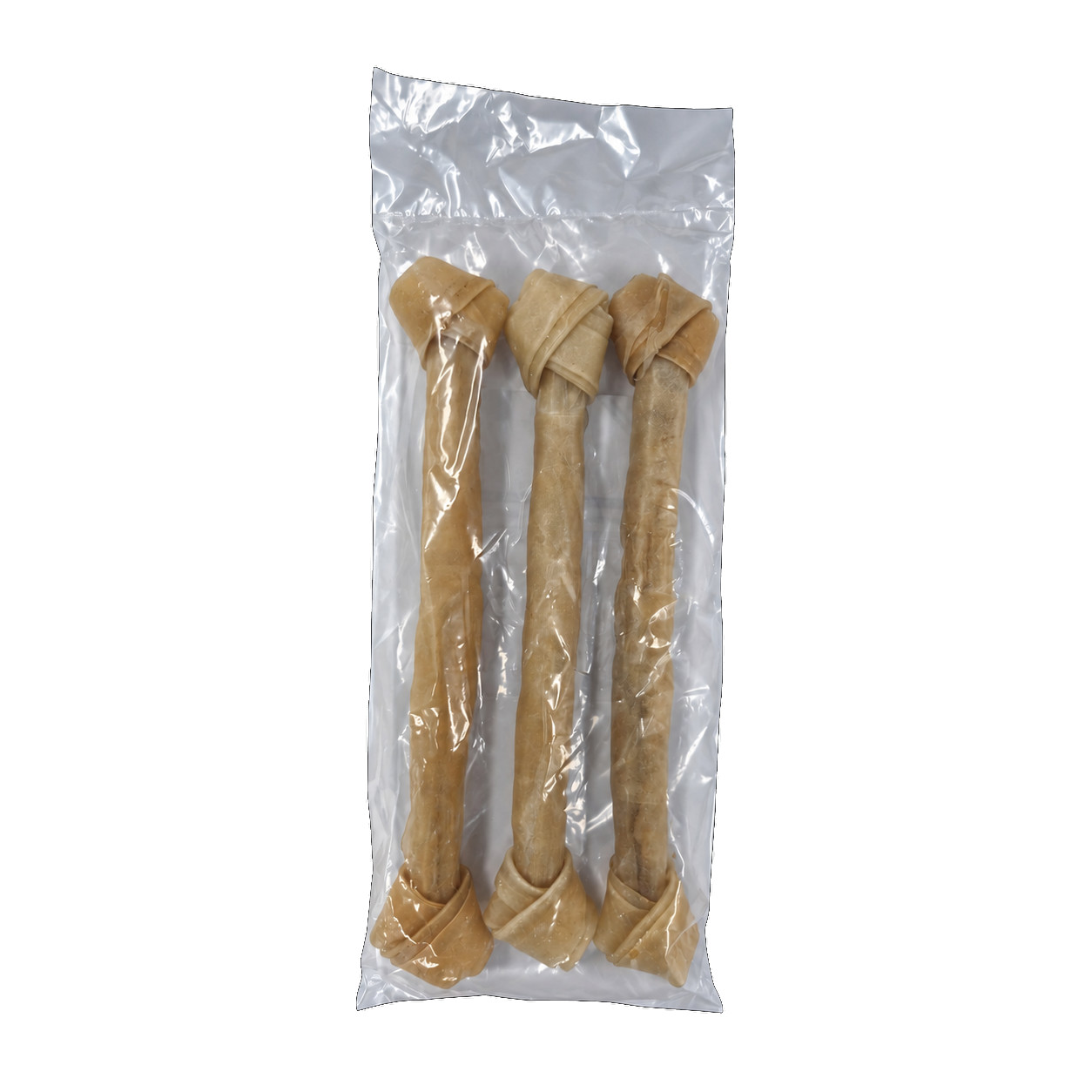Brekz pelle bovina - osso con nodi snack da masticare per cani 38 cm