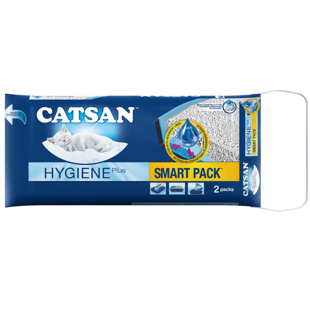 Catsan Hygiene Plus Smart Pack lettiera per gatti