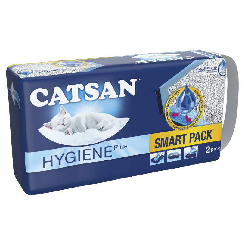 Catsan Hygiene Plus Smart Pack lettiera per gatti