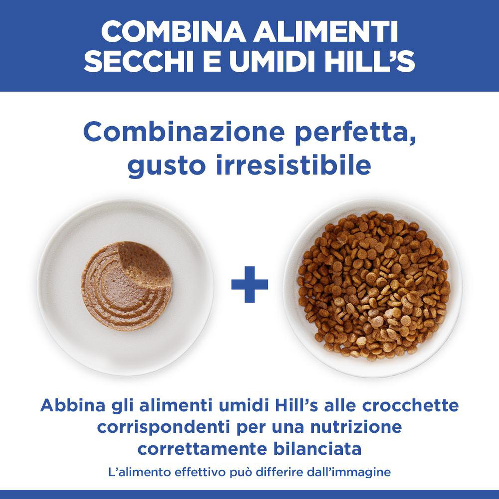 Hill's Mature Adult Sterilised Cat cibo umido con pollo per gatto (mousse, lattine)