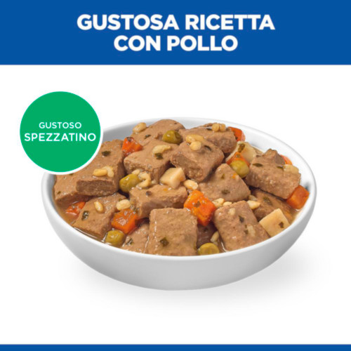 Hill's Puppy cibo umido con pollo & verdure per gattino (spezzatino, lattine)