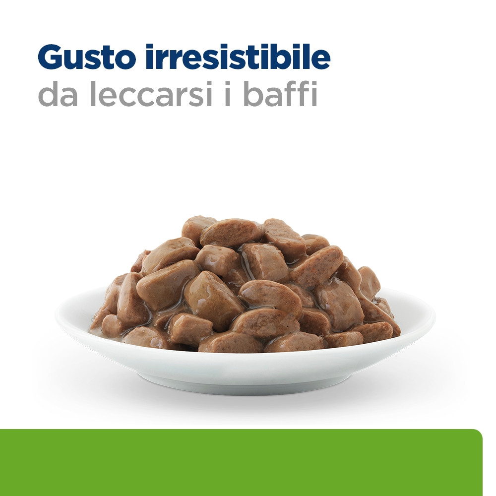 Hill's Prescription Diet J/D Weight Metabolic + Mobility con pollo cibo umido per gatti (bustine)