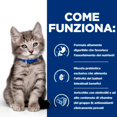 Hill's Prescription Diet Kitten I/D Digestive Care con pollo cibo umido per gatti (bustine)