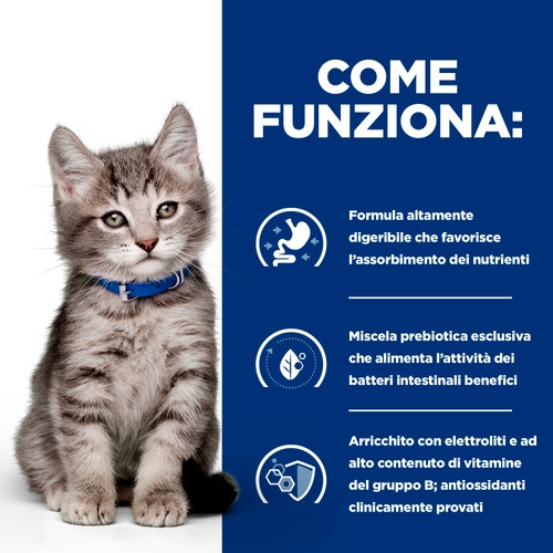 Hill's Prescription Diet Kitten I/D Digestive Care con pollo per gattino