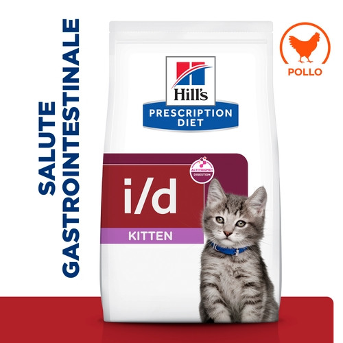 Hill's Prescription Diet Kitten I/D Digestive Care con pollo per gattino