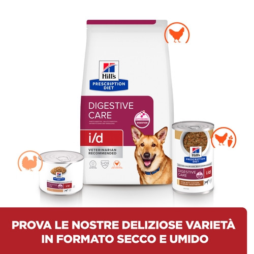 Hill’s Prescription Diet I/D Digestive Care con pollo per cane