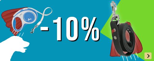 10% di sconto su guinzagli per cani